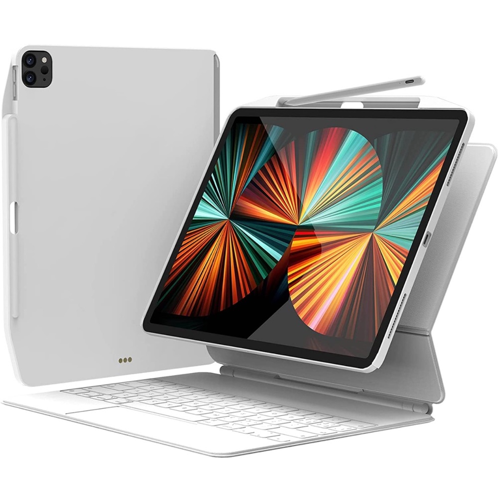 SWITCHEASY CoverBuddy Magnetic Case for 2021 iPad Pro 12.9” (White)